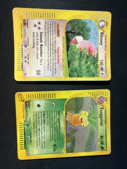 Pokemon TCG: Exeggutor And Blissey - H10/H32 Aquapolis Holo Rare - MP - Image 1