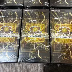 6 Box Yu-Gi-Oh OCG LIMIT OVER COLLECTION THE HEROES Box Japanese - Image 3