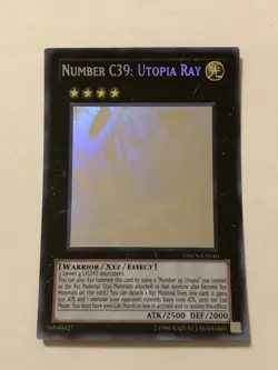 Number C39: Utopia Ray ORCS-EN040 Ghost Rare 1st Ed (NM) Order of Chaos YuGiOh! - Image 5