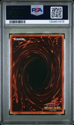 2025 YU-GI-OH! RUSH DUEL JPN RD/ORP3-OVER RUSH PACK 3 BLACK LUSTER RITUAL PSA 10 - Image 2