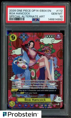 2025 One Piece EN CS 25-26 Top Player Pack Top Player Tony Tony Chopper PSA 10 - Image 1