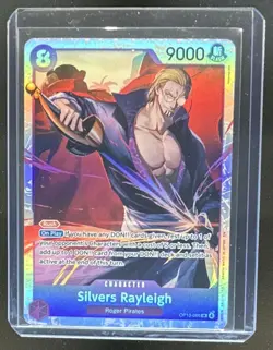 2025 One Piece Carrying On His Will Silvers Rayleigh Super Rare #OP13-066 - Image 1