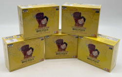 Lot of (5) One Piece OP-07 500 Years In The Future Booster Box SEALED ENGLISH - Image 1