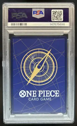 2025 One Piece Monkey.D.Luffy Secret Rare Manga Alt Art #OP11-118 PSA 10 - Image 2