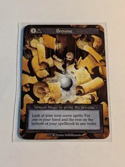 Browse Non-Foil Unique Sorcery Beta TCG Trading Card - NM - Image 1
