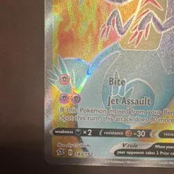 Pokemon TCG Dragapult V 183/192 Rebel Clash Full Art Ultra Rare Holo Card - Image 3