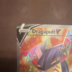 Pokemon TCG Dragapult V 183/192 Rebel Clash Full Art Ultra Rare Holo Card - Image 4