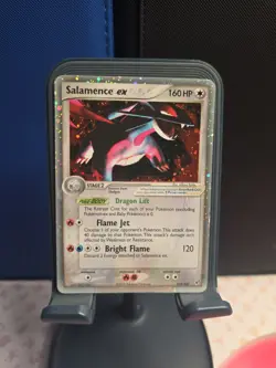 2005 Salamance EX 103/107 Deoxys Holo Rare Pokemon TCG Card See Pictures - Image 1