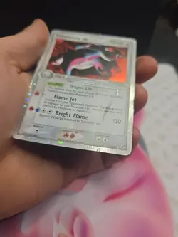 2005 Salamance EX 103/107 Deoxys Holo Rare Pokemon TCG Card See Pictures - Image 4