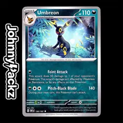 Umbreon 130/197 - 2023 SV03 Obsidian Flames Regular Uncommon - Pokemon Card (NM) - Image 1