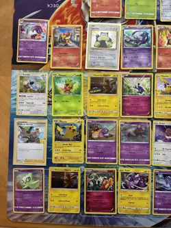 Pokemon Card Lot Non Promos Etc Pikachu Celebi Eevee Snorlax Mewtwo 35 Cards - Image 3