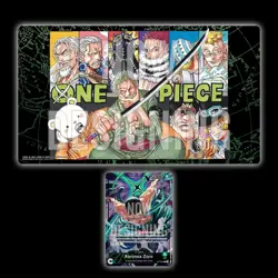 ONE PIECE CARD GAME OFFICIAL PLAYMAT LIMITED EDITION VOL.4 + Zoro OP12-020 ENG - Image 1