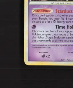 Jirachi 11/95 Call of Legends Holo Rare SWIRL Pokemon Card LP - Image 5