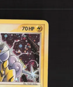 Raikou 3/17 POP Series 2 Holo Rare SWIRL Pokemon Card LP - Image 4