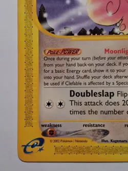 Pokemon TCG Cards Clefable 41/165 Expedition Rare - Image 5