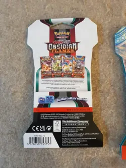 9 Pokemon Booster Packs TCG Trade Cards Scarlet & Violet Sword & Shield Shield + - Image 3