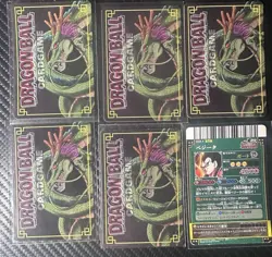 Dragon Ball Z Carddass Lot Of 6 Cards PRISM TCG BANDAI Japanese 2004 (US SELLER) - Image 2