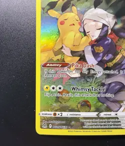 Pikachu TG05/TG30 Brilliant Stars Trainer Gallery Holo Pokemon Card LP-NM - Image 5