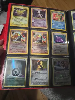 Pokemon TCG Binder Collection Lot Vintage Mid Era 130 plus cards Holos... - Image 2