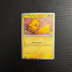 Pikachu (Pokemon Day 2026) 051/162 Miscellaneous Cards Cosmo Holo POKEMON NM C - Image 1