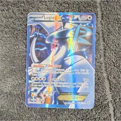 Pokemon Lugia EX Full Art Ultra Rare Holo Plasma Storm Card 134/135 - Image 1
