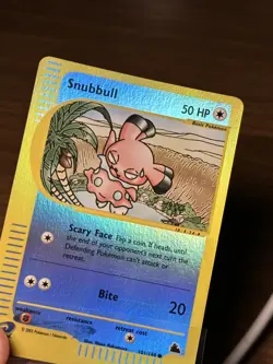 Snubbull 🐶 SKYRIDGE 101/144 Reverse Holo Vintage Pokemon Card WOTC - Image 4