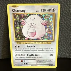 Pokemon TCG Chansey 70/108 XY Evolutions Holo Rare Card LP - Image 1