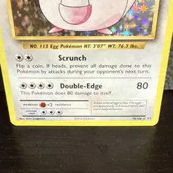 Pokemon TCG Chansey 70/108 XY Evolutions Holo Rare Card LP - Image 3