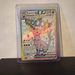 Pokemon TCG Espeon Black Star Promo Card SVP175 Figure Collection - Image 1