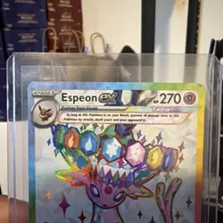 Pokemon TCG Espeon Black Star Promo Card SVP175 Figure Collection - Image 2