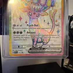 Pokemon TCG Espeon Black Star Promo Card SVP175 Figure Collection - Image 3