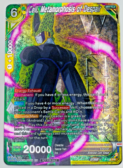 Cell Metamorphosis of Despair P-535 WINNER Foil Dragon Ball Super Card Game | NM - Image 1