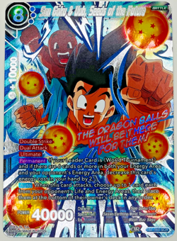 Son Goku & Uub Seeds of the Future | SCR Dragon Ball Super Card TB2-069 | LP - Image 1