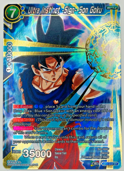 Ultra Instinct Sign Son Goku 033 SR | Dragon Ball Super Card Game | LP - Image 1