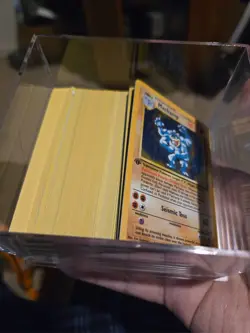 Pokemon cards old auction storage bin Lot (All cards pictured) - Image 1