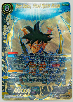 Son Goku, Final Spirit Bomb | EX23-52 SCR | Dragon Ball Super Card Game | LP - Image 1
