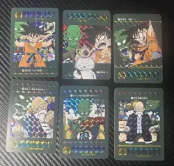 Dragon Ball Z Carddass Visual Adventure Lot Of 6 Cards PRISM TCG BANDAI - Image 1