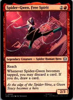 Marvel's Spider-Man #90 Spider-Gwen, Free Spirit - Image 1