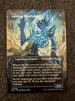 Magic The Gathering MTG - Ashling, Rekindled (Borderless) - Lorwyn Eclipsed - Image 2