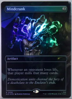 Mindcrank (2456) [New, Near Mint] *Rainbow Foil* {Fallout SLD} - Image 2