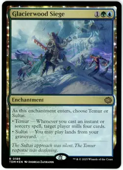 Glacierwood Siege (Foil) - 0189 - Tarkir Dragonstorm - MTG - NM/M - Image 1