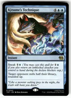 Kitsune's Technique 42 NM MTG TMT Magic - Image 1
