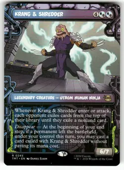 Krang & Shredder (Showcase) 245 NM MTG TMT Magic - Image 1