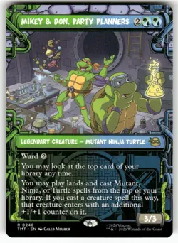 MIKEY & DON, PARTY PLANNERS (Showcase) 246 NM MTG TMT Magic - Image 1