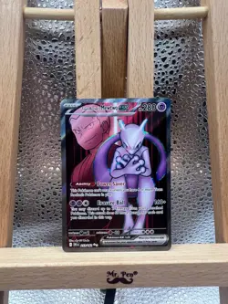Pokemon TCG Team Rockets Mewtwo EX 213/182 holo Full Art Destined Rivals English - Image 1