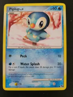 Pokemon Card POP Series 8 2008 - Piplup 15/17 - Image 1