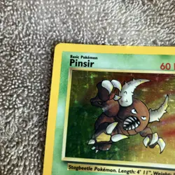 Pokemon Jungle Pinsir Holo – Lightly Played LP – Original Vintage 9/64 - Image 2
