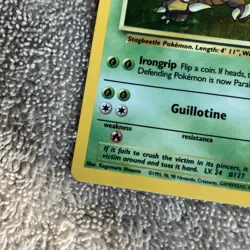 Pokemon Jungle Pinsir Holo – Lightly Played LP – Original Vintage 9/64 - Image 4