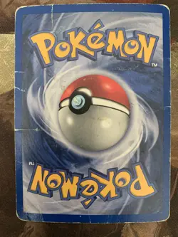 Hitmontop Neo Discovery Holo Heavy Played HP Damaged Pokemon Card - Image 5