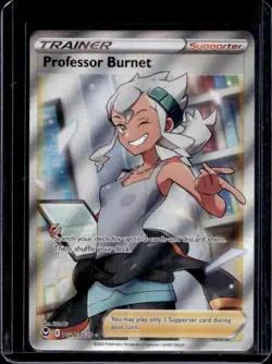 2022 Pokemon SWSH Silver Tempest Professor Burnet Trainer Gallery #TG26/TG30 - Image 1